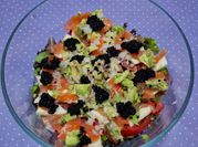 Una foto de queso es caviar