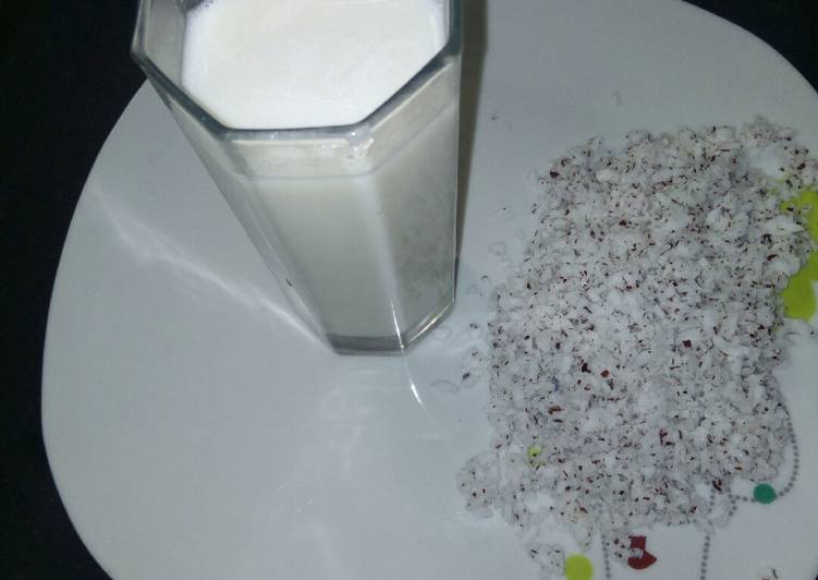 Recipe of Any-night-of-the-week Coconut Milkshake