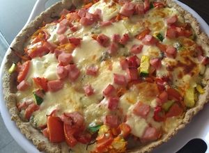Una foto de Tarta sin gluten súper nutritiva: trigo sarraceno y semillas