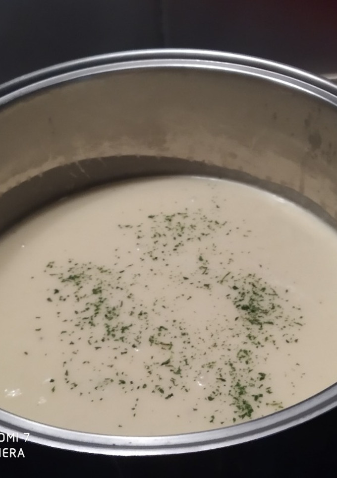 Una foto de Crema de calabacín