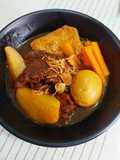 Semur Daging, Telur, Tahu, Kentang