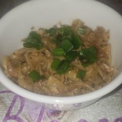 A picture of Instant Pot shredded pork casserole.