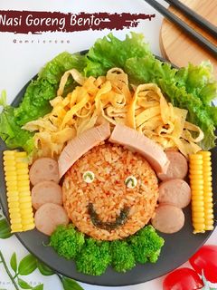Foto resep Nasi Goreng Bento