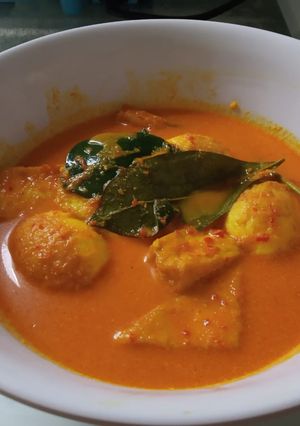 Foto resep Gulai Tahu Telur