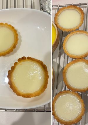 蛋白鮮奶撻 的食譜成品照片