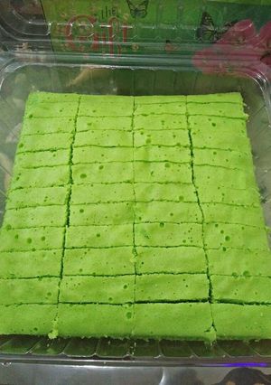 Foto resep Bolu santan pandan