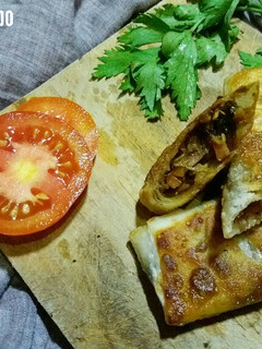 Foto resep Lumpia Rebung Sayuran