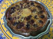 Une photo de tarte crème de pistache