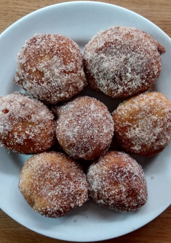 Una foto de Buñuelos de manzana