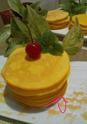 Foto resep Pancake Labu Kuning