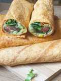 Wrap, recheio super fácil e delicioso