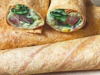 Wrap, recheio super fácil e delicioso