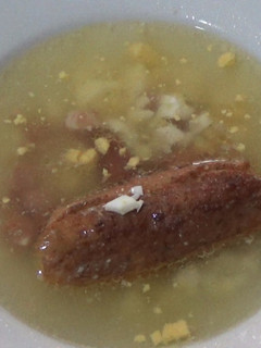 Una foto de Sopa de sapillos