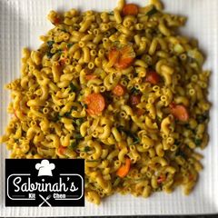 A picture of Spicy parsley macaroni.