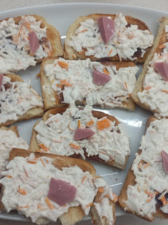 Una foto de Tostadas rápidas