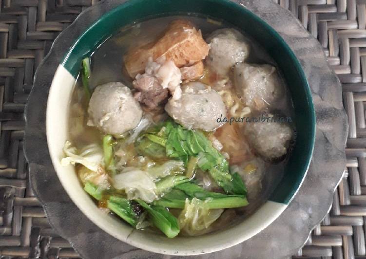 Kuah baso mantep enak tanpa tetelan daging