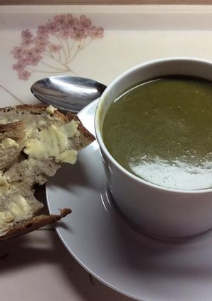 Une photo de Soupe de fanes
