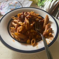 A picture of Jeremiah’s Cowboy Spaghetti.