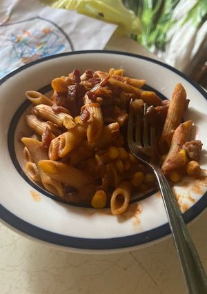A picture of Jeremiah’s Cowboy Spaghetti.