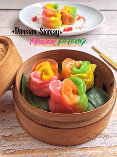 Foto resep Dimsum Siomay Mawar Pelangi