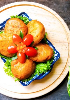 Hình của món Chả chiên chay.