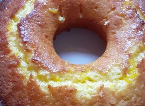 Una foto de Budín húmedo de naranjas
