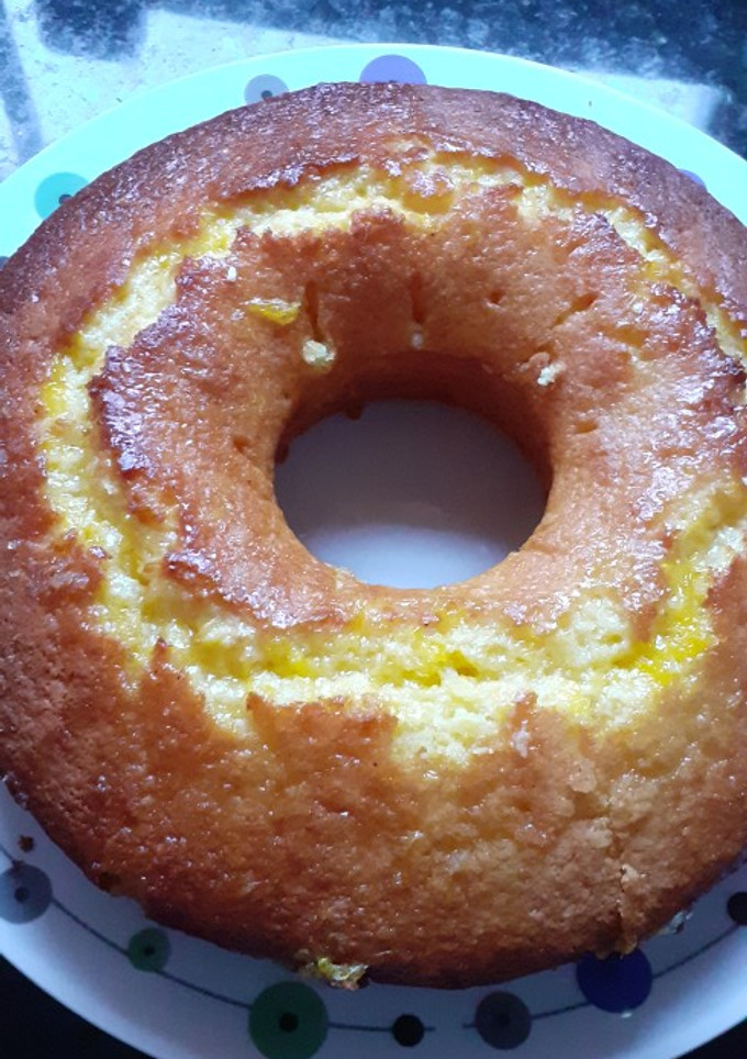 Una foto de Budín húmedo de naranjas