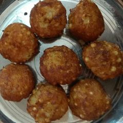 A picture of Sabudana pakode.