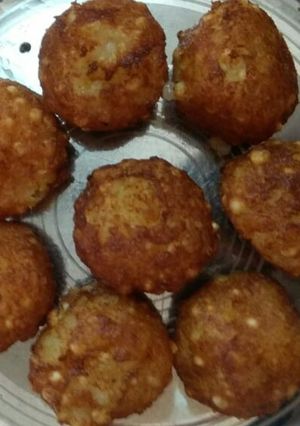A picture of Sabudana pakode.