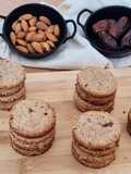 Galletas de almendras y dátiles 🌱 sin azúcares agregados