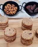 Galletas de almendras y dátiles 🌱 sin azúcares agregados
