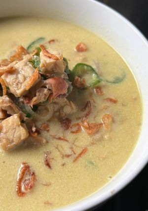 Foto resep Sayur tempe lombok ijo