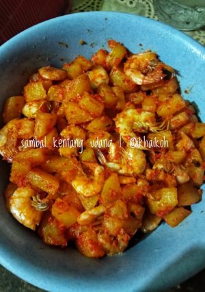 Foto resep Sambal Kentang Udang