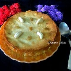 A picture of Chhena poda.