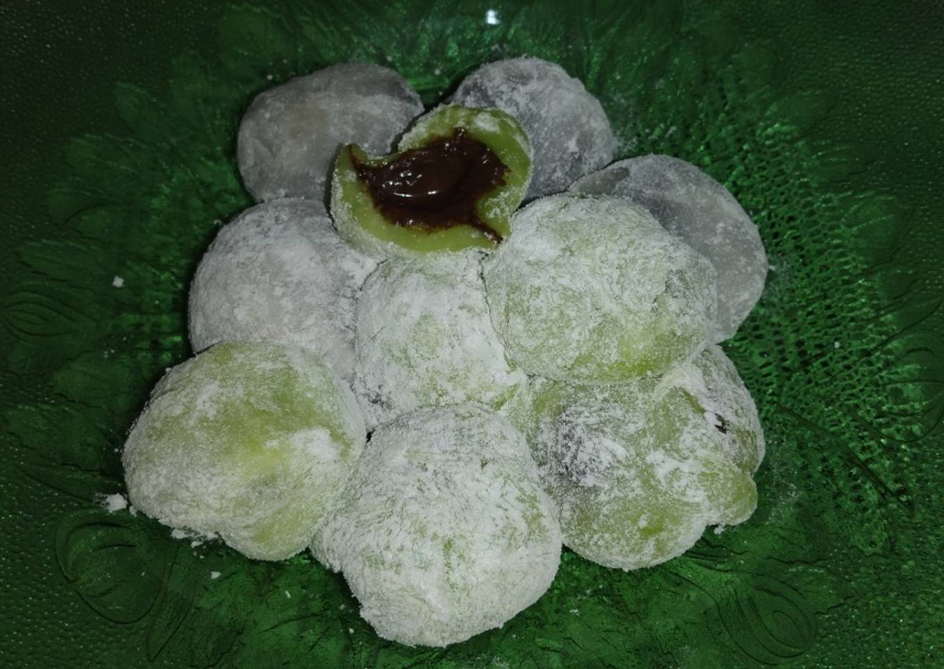 Resep Mochi isi coklat lumer