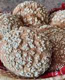 Pan con harina integral y harina de avena
