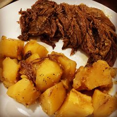 4 Ingredient Frozen Instant Pot Roast and Potatoes A picture of 4 Ingredient Frozen Instant Pot Roast and Potatoes.