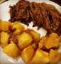Easy Steps to Prepare 4 Ingredient Frozen Instant Pot Roast and Potatoes the So Delicious Makes you drool