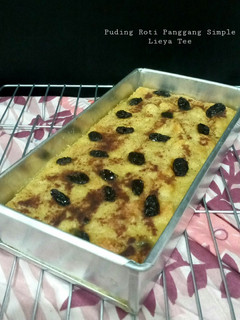 Foto resep Puding Roti Panggang Simple