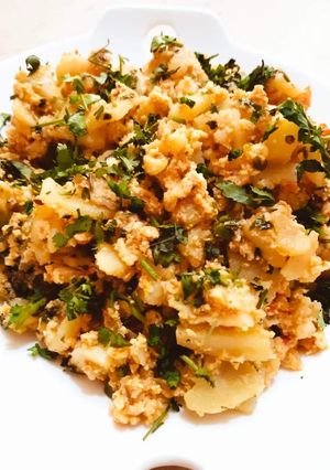 A picture of Anda Aloo.