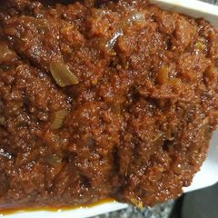 A picture of Tomato stew.
