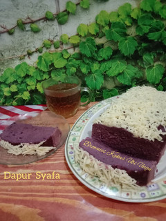 Foto resep Brownies kukus ubi ungu