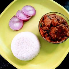 A picture of Tuna Fish Curry.