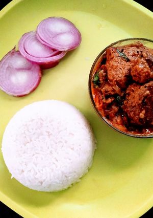 A picture of Tuna Fish Curry.