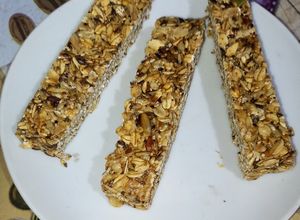 Foto resep Cemilan Diet Sehat, Muesli ala Fitbar 😁