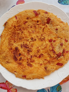 Una foto de Tortilla de verduras