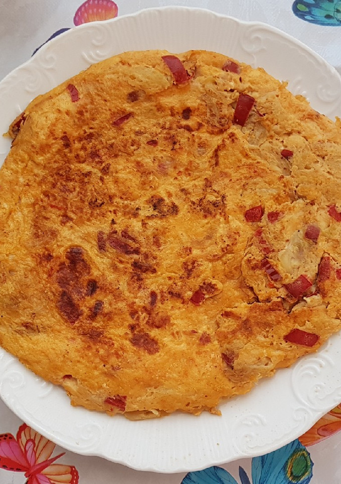 Una foto de Tortilla de verduras