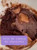 Bolo de Caneca de Chocolate