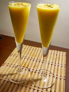 A picture of Mango lassi.