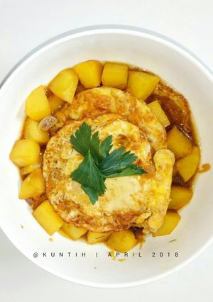 Foto resep Kentang Telur Ceplok Kecap